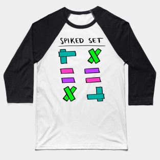 Spiked Set Baseball T-Shirt